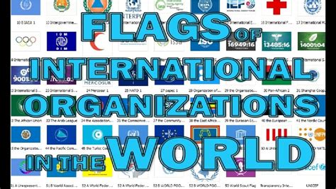 Flags Of International Organizations In The World Youtube