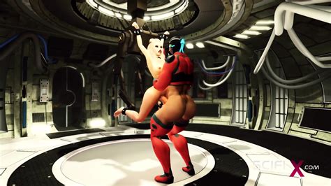 Just Don T Stop Super Cyber Futa Shemale Plays With A Sexy Cuffed Blonde