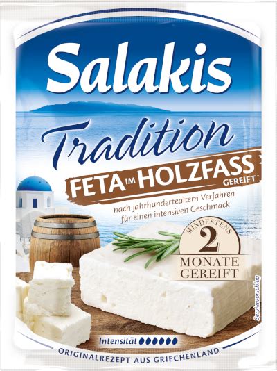 Salakis Tradition Feta Im Holzfass Gereift G Salakis