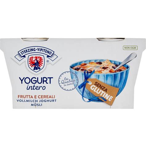 Yogurt Intero Cremoso Ai Cereali VIPITENO 2 X 125 G Coop Shop