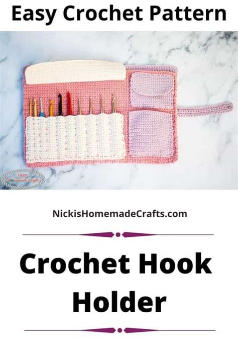 Best free crochet hook holder pattern – Artofit