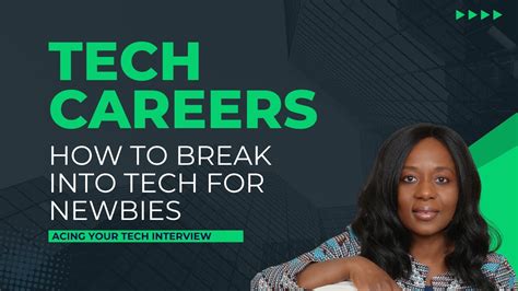 Tech Careers Break Into Tech Preparing For Interviews YouTube