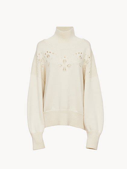 Chlo Generous High Neck Sweater Chlo Hk