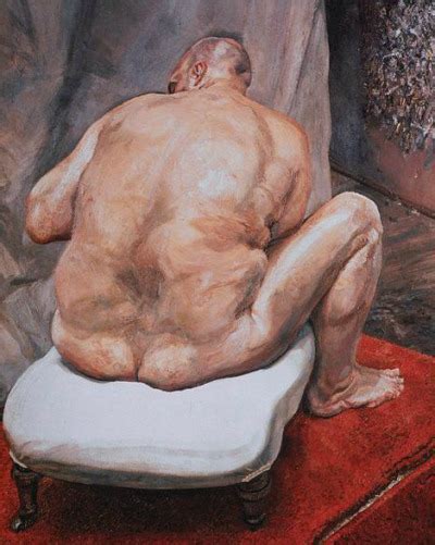 Lucian Freud German Naked Man Back View Tumbex