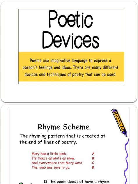 Poetic Devices | PDF