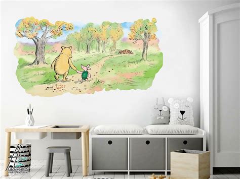 Winnie the Pooh Classic Wall Decal Disney Wall Decal Classic | Etsy