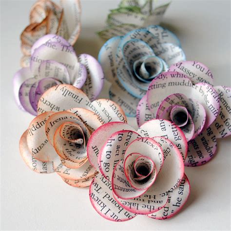 Paper Flowers | 21 Uses For Old Books | POPSUGAR Smart Living