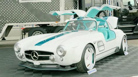 Iconic Mercedes Benz Sl Gullwing Restomod Tesla Transformation