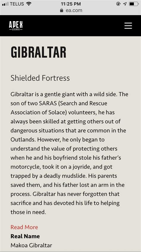 Apparently One Of The Characters In Apex Legends Is Gay Bi R Apex Legends