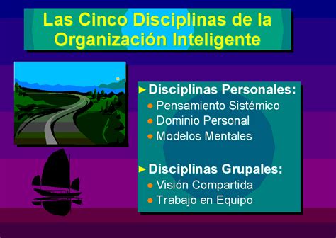 Las Cinco Disciplinas de la Organización Inteligente