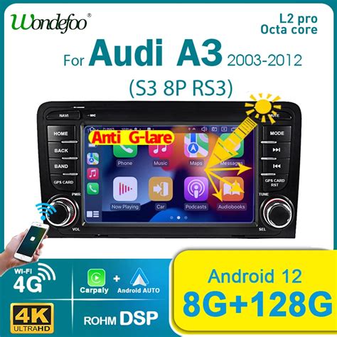 Radio Multimedia Con Gps Para Coche Reproductor Con Android Carplay Gb