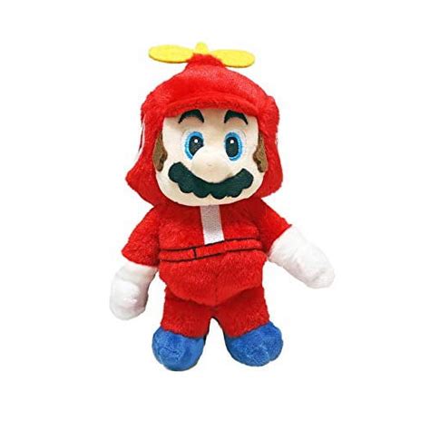 Super Mario Power Up Mascot Ball Chain Plush Propeller Mario Nintendo ...