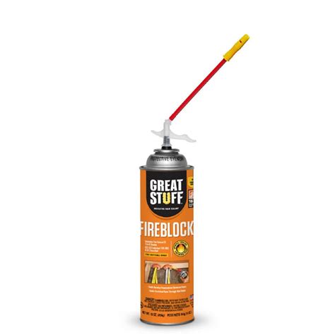 Great Stuff Oz Fireblock Insulating Spray Foam Sealant With Quick