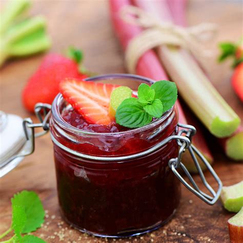 Recette Confiture De Rhubarbe