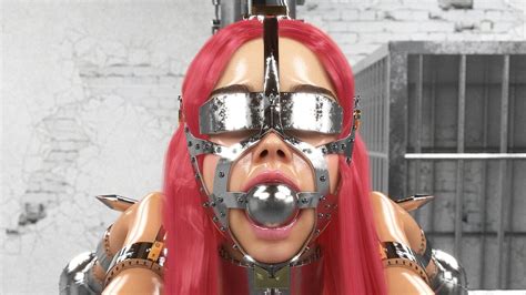 Slave In Hardcore Metal Bondage Restrained And Gagged Sex Toy Sex Toy Porn XHamster