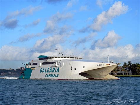 JAUME I Balearia Caribbean S JAUME I Sailing Out Of Port E Flickr