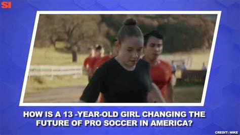 13-Year-Old Olivia Moultrie: How is she changing soccer? - Sports ...