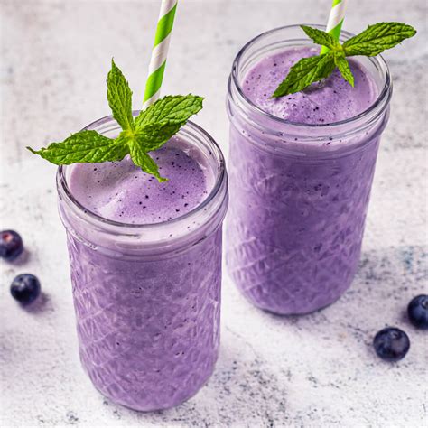 Smoothie de vainilla con arándanos Splenda