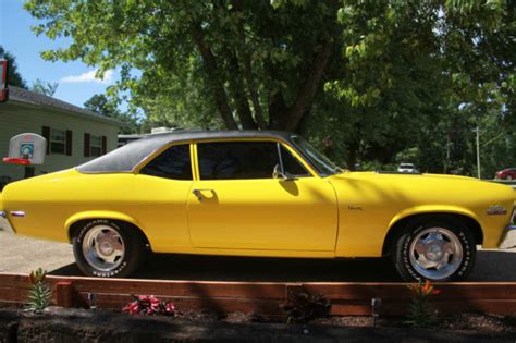 Yellowblack Chevy Nova Ss Classic Chevrolet Nova 1970 For Sale