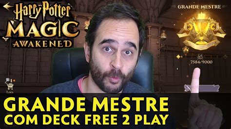 Peguei Grande Mestre O Melhor Deck Free To Play No Harry Potter