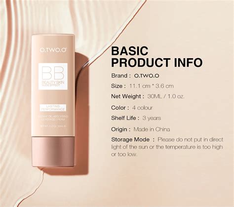 O Two O Beauty Skin Nude Effect Bb Cream Otwoo Pk
