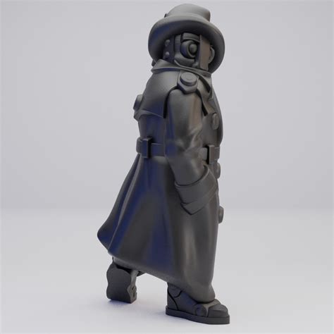 Hot Goblin 宇宙ロボット探偵ミニチュア ホットゴブリン製 サイバーパンク捜査官