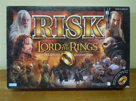 Risk The Lord Of The Rings The Middle Earth Conquest Game Parker Brothers 2002 1796784379