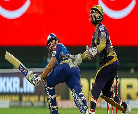 Kkr Vs Mi Ipl 2021 Rahul Tripathis Fiery 74 Helps Kolkata Knight