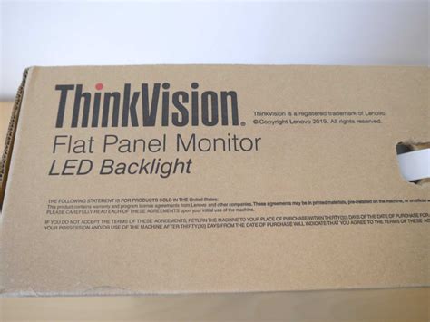 Zoll Auktion Lenovo Thinkvision P Q Flat Panel Monitor Led