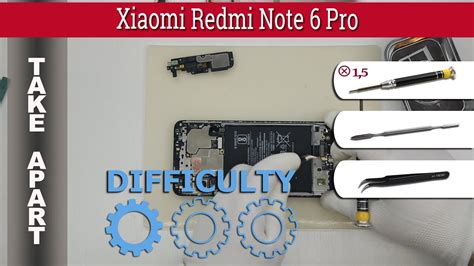 How To Disassemble Xiaomi Redmi Note Pro Take Apart Tutorial Youtube