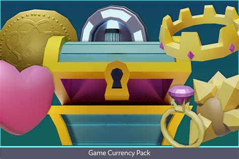 Game Currency Pack By Gamertose 3d Props Unity Asset Store