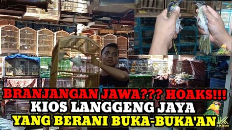 STOK DAN HARGA BURUNG YANG TERSEDIA HARI INI DIKIOS LANGGENG JAYA PASAR