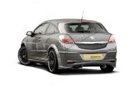 накладка заднего бампера Opel Astra H GTC купить в Украине. Код товара ...