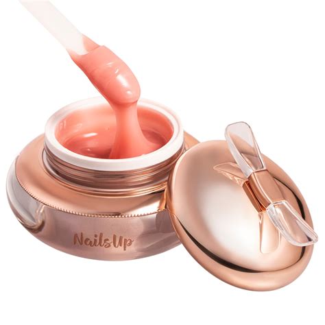 UV гел за изграждане на нокти NailsUp Gelly g Medium Nude eMAG bg