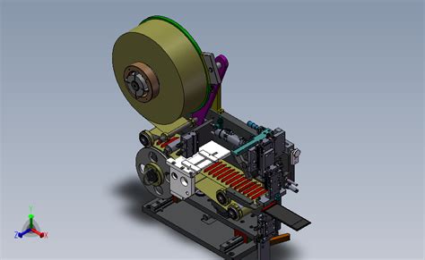 Pcb贴标剥标机 Solidworks 2015 模型图纸下载 懒石网