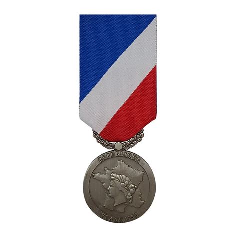 Médaille de l administration territoriale classe argent