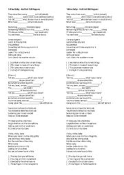 Red Hot Chili Peppers Worksheets
