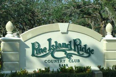 Pine Island Ridge Country Club Davie Florida Golf Course