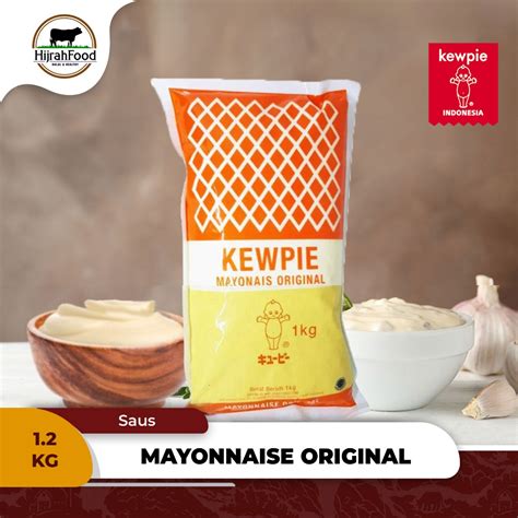 Jual Kewpie Mayonnaise Original Mayo Japanese Qty 1 Kg Shopee