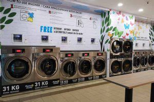 Coin Operated Laundry Shop In Sunway Mas Jit Kin Laundry Setup