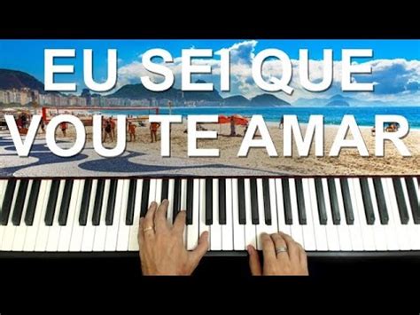 EU SEI QUE VOU TE AMAR TOM JOBIM TUTORIAL TECLADO INICIANTE PIANO