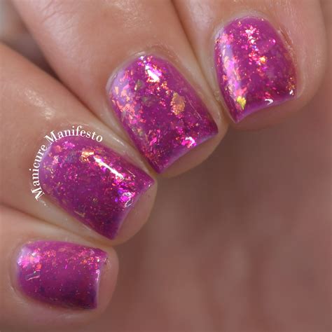 Manicure Manifesto Paint It Pretty Polish Pink Daiquiri Swatches Review