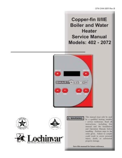 Copper Fin II Service Manual Lochinvar