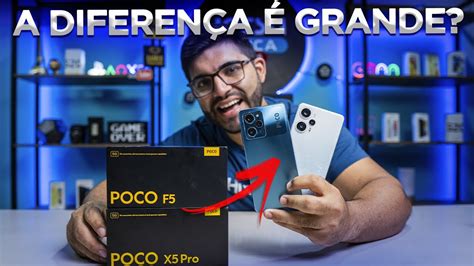 EITA Poco X5 pro vs Poco F5 Qual a melhor opção pra você comprar