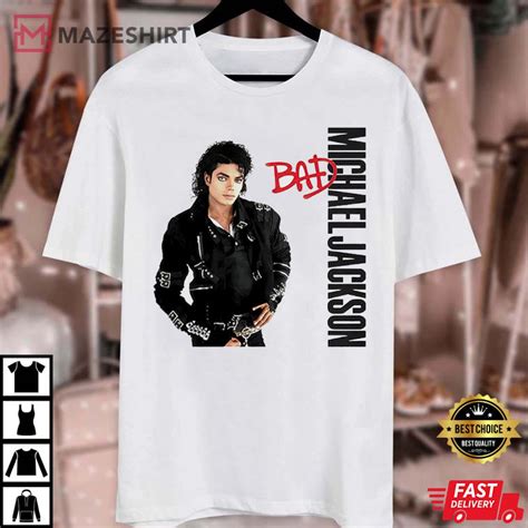 Michael Jackson Bad T Shirt Atelier Yuwa Ciao Jp