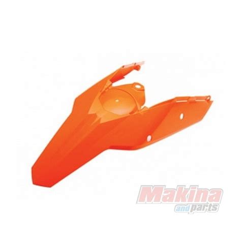 7800801300004 Rear Fender Orange KTM EXC 08 10