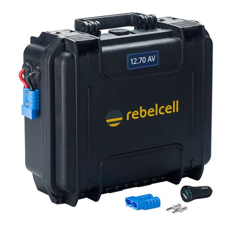 Rebelcell Outdoorbox 12V70AV Outdoor Stromversorgung inkl Ladegerät