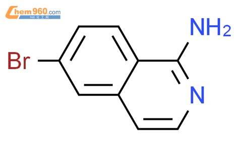 6 溴异喹啉 1 基胺「cas号：215453 26 2」 960化工网