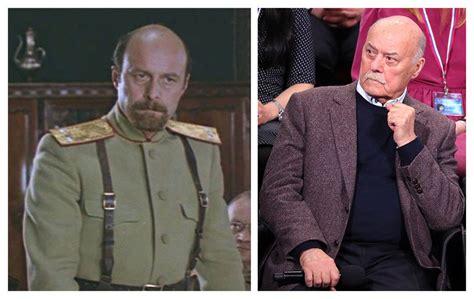 Soviet actors in their first films and now