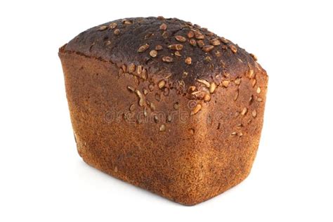 Brown Bread With Seeds Stock Image Image Of Horizontal 25677437